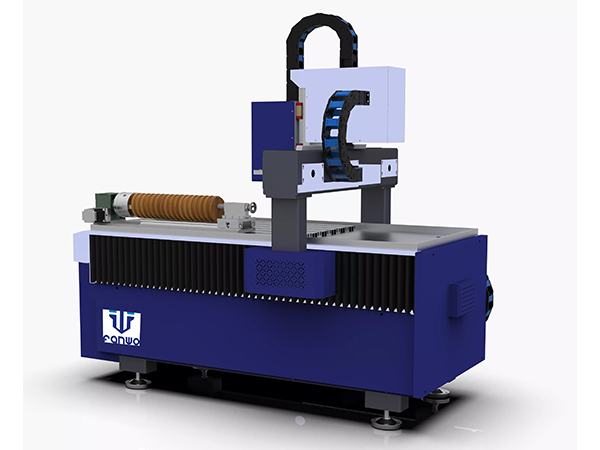 4-axis rotary cnc router machine for metal cutting