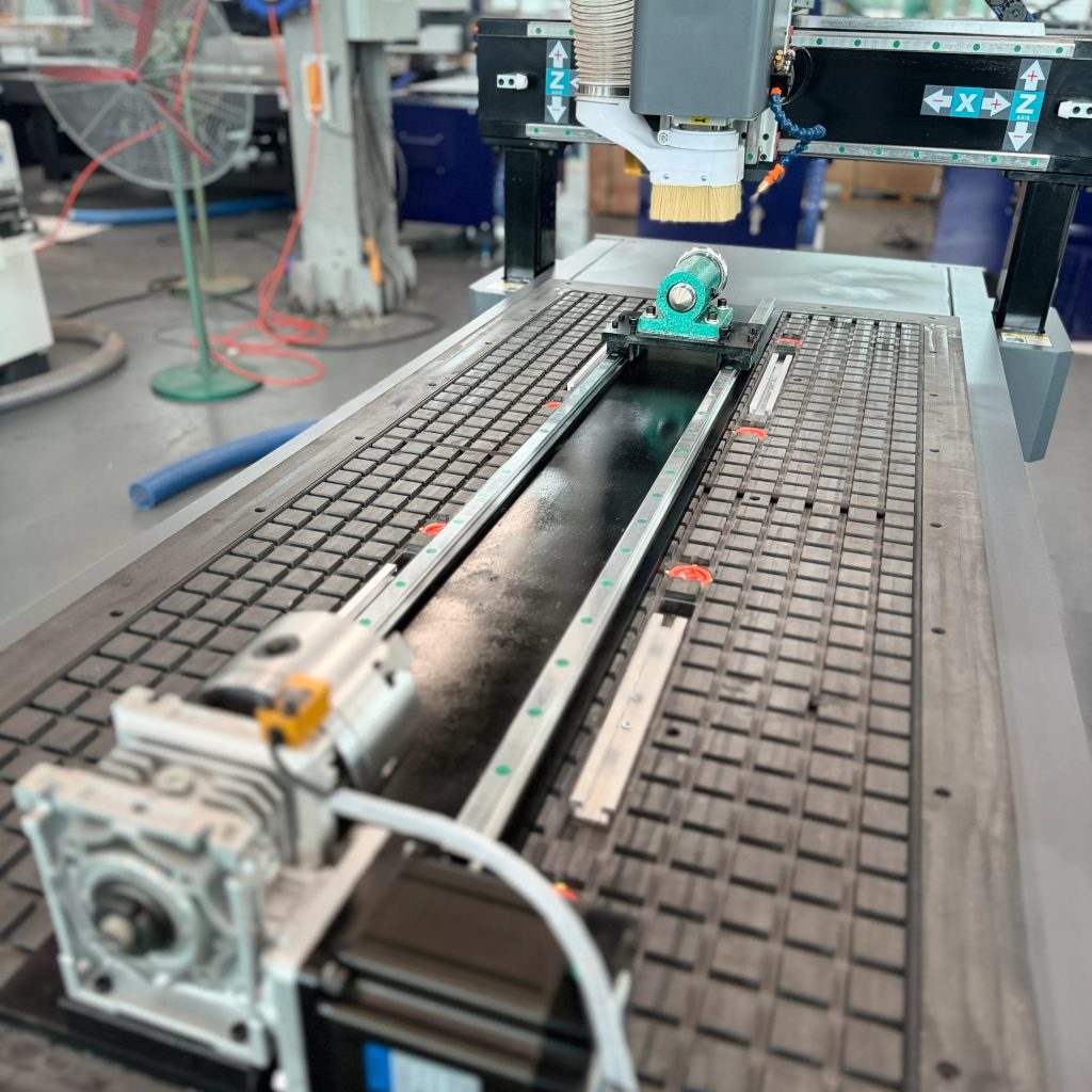 4-axis rotary cnc router machine for metal cutting