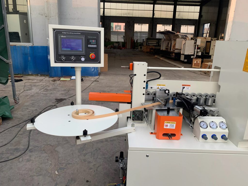 Curve pvc edge banding machine automatic