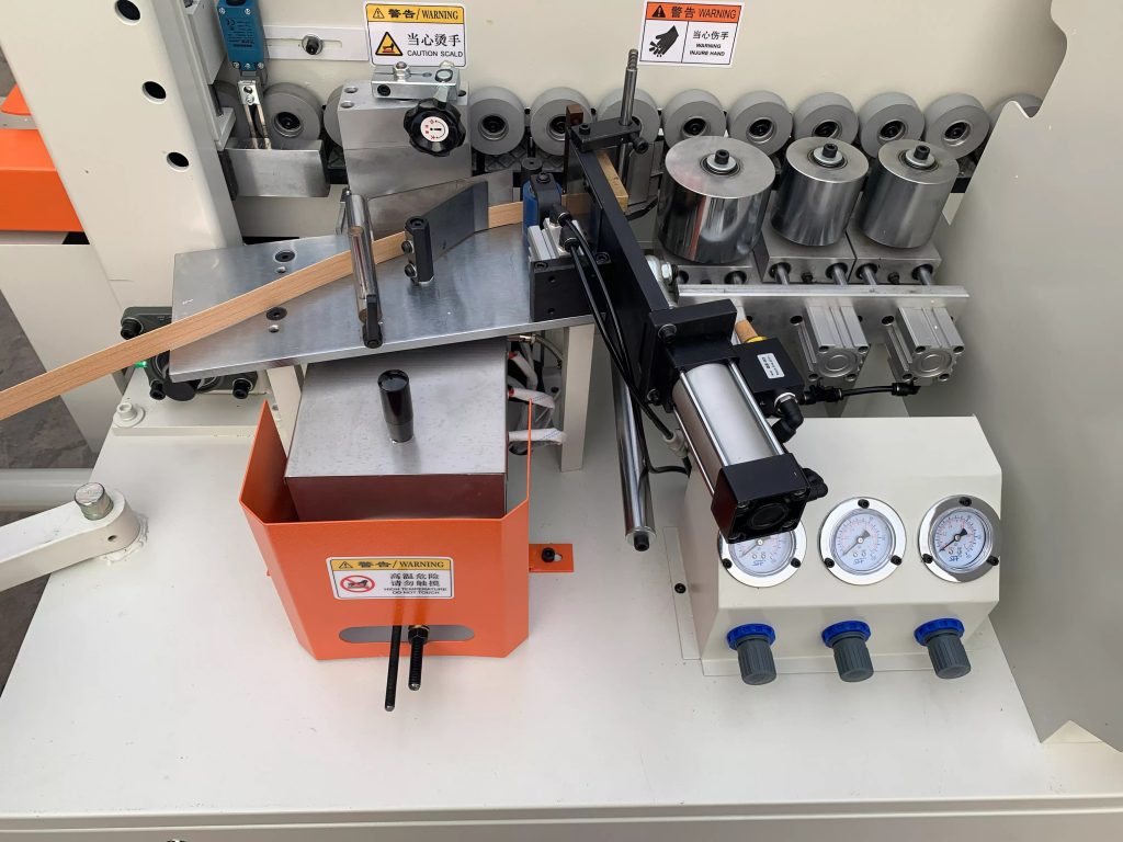 Curve pvc edge banding machine automatic