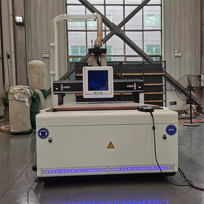 Double-process pneumatic tool change cnc router machine for sale
