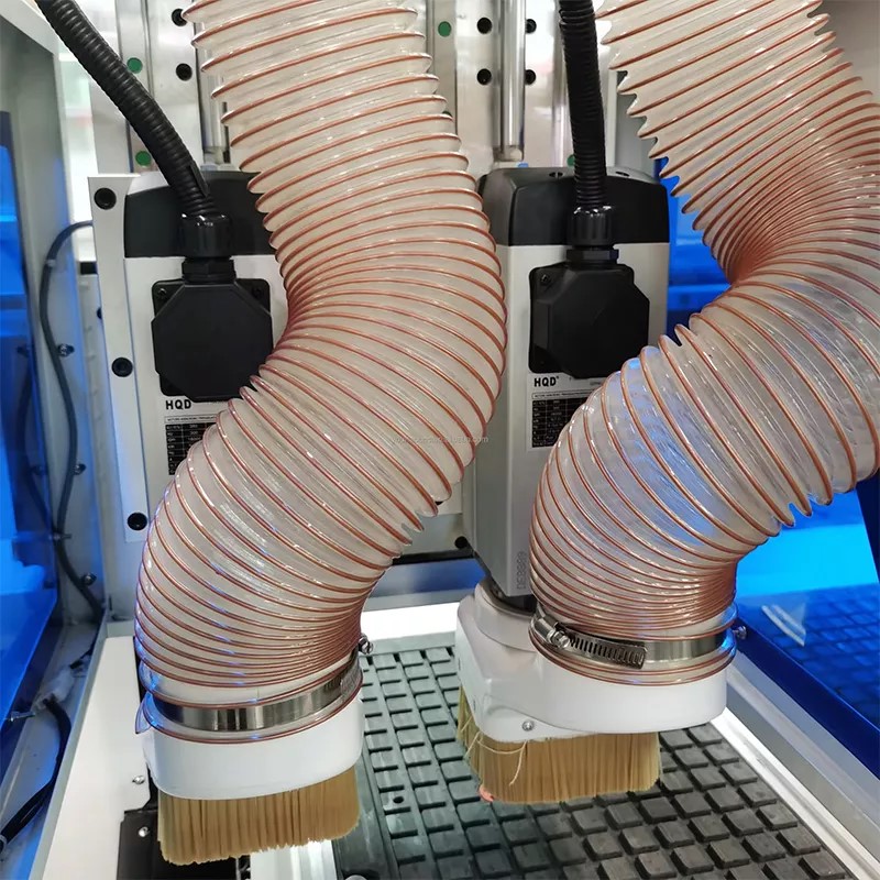 Double-process pneumatic tool change cnc router machine for sale