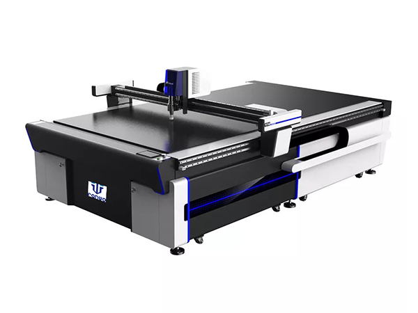 Double shaft technical support Oscilating Knife Cutting Machine for Plastic