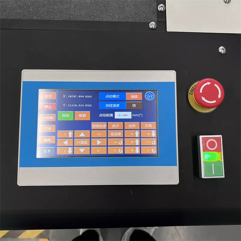 Double shaft technical support Oscillating Knife Cutting Machine for Plastic