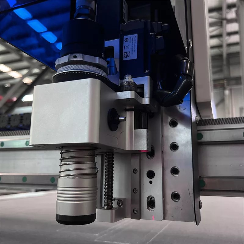 Double shaft technical support Oscillating Knife Cutting Machine for Plastic