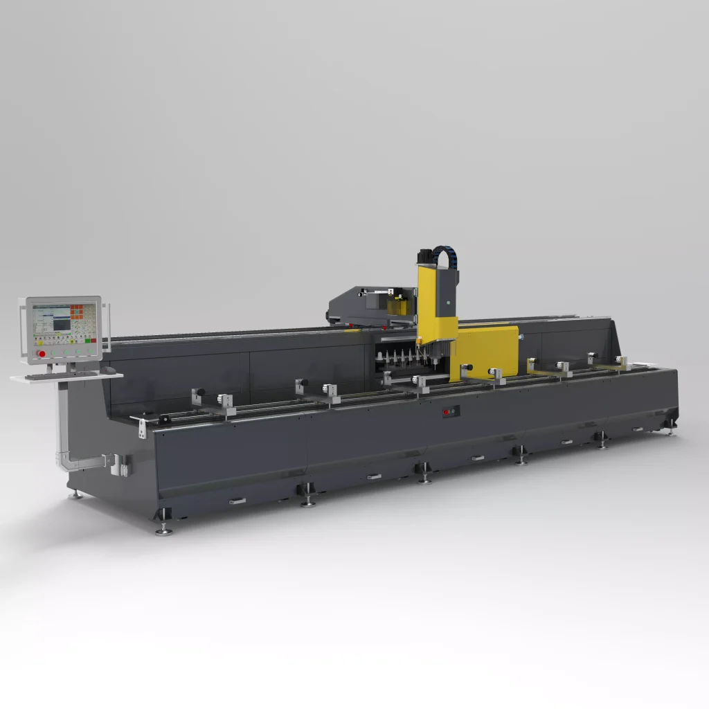 high performance 3axis aluminum cnc milling drilling machine for Windows