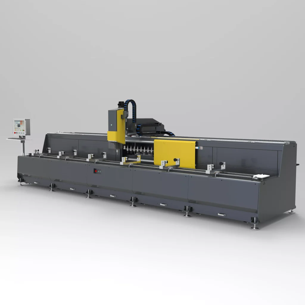 high performance 3axis aluminum cnc milling drilling machine for Windows