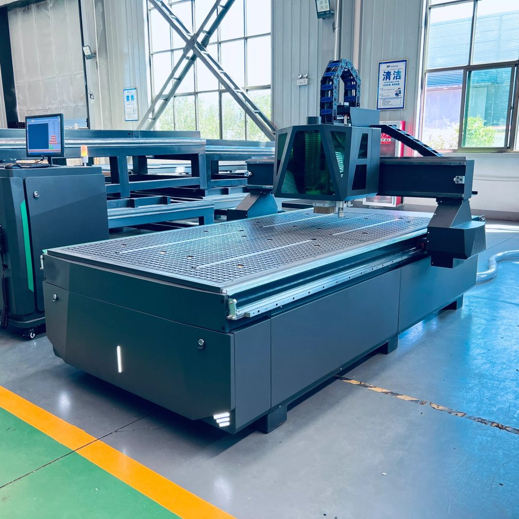 multifunctional vibrating knife cnc router machine with CCD camera