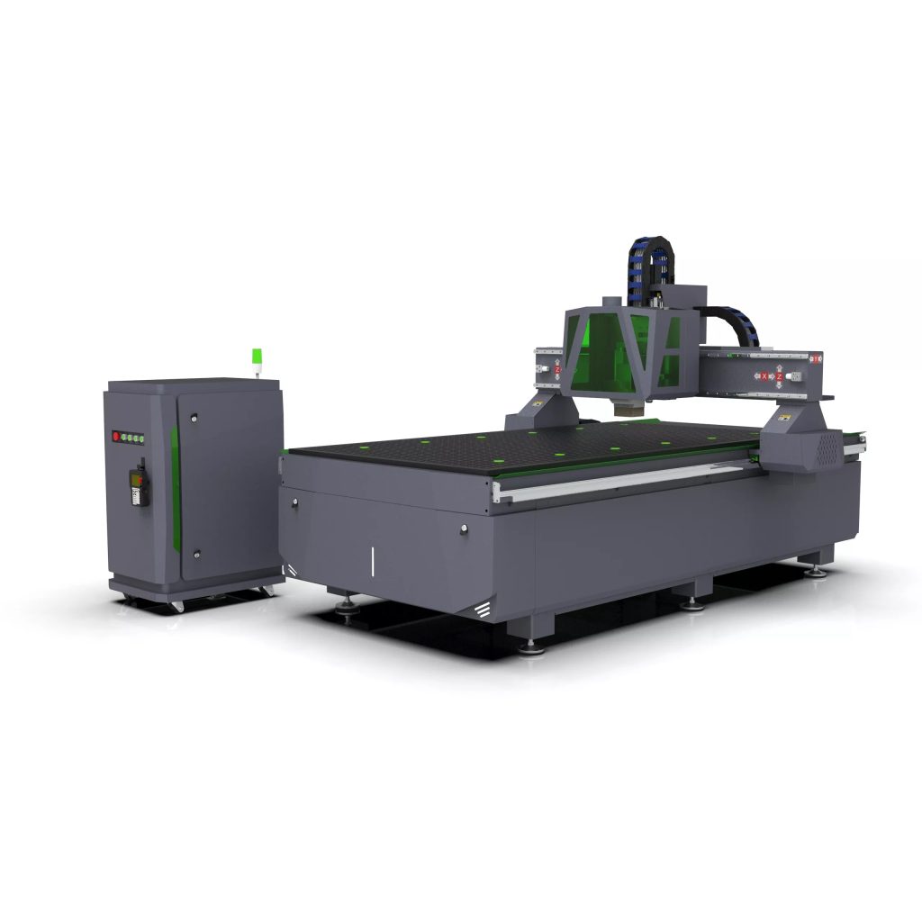 multifunctional vibrating knife cnc router machine with CCD camera 
