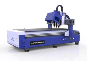 3 Spindles Pneumatic Tool Changing Cnc Router Machine