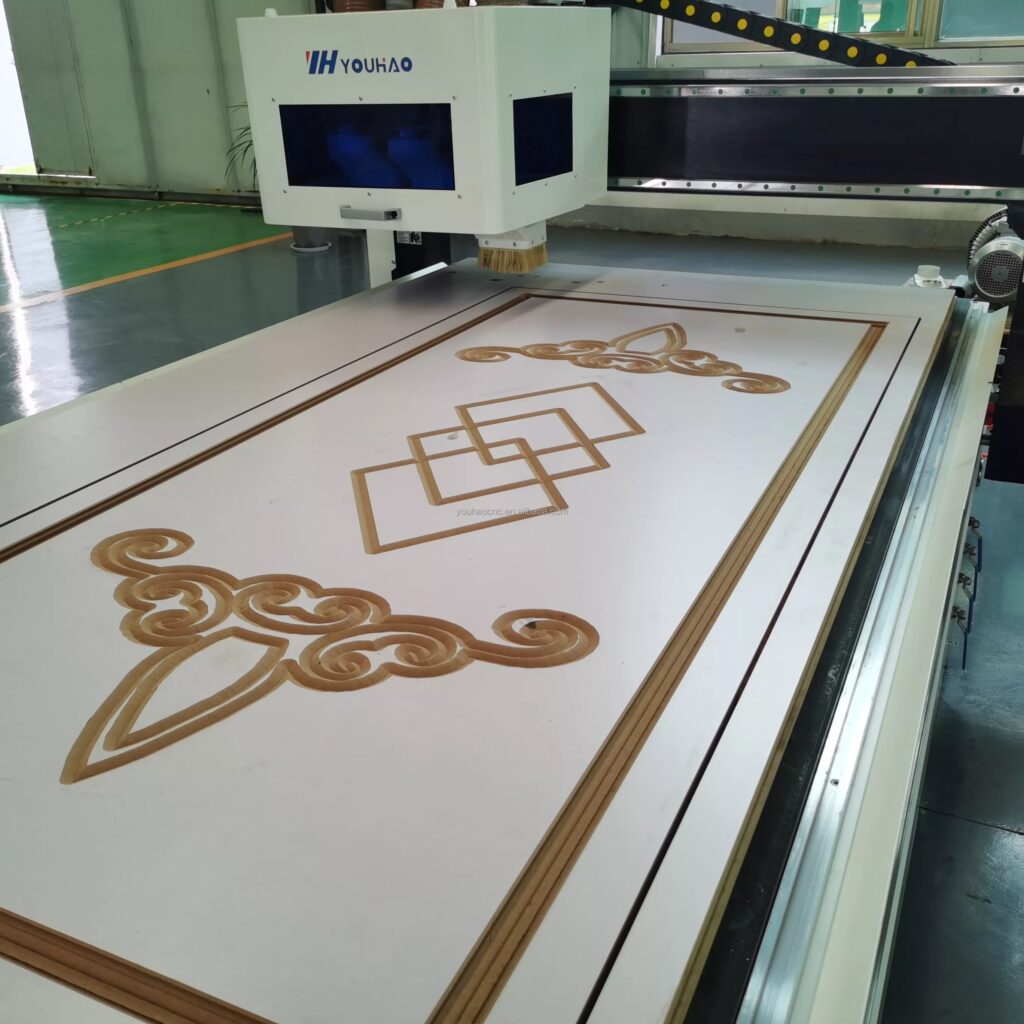 3 Spindles Pneumatic Tool Changing Cnc Router Machine