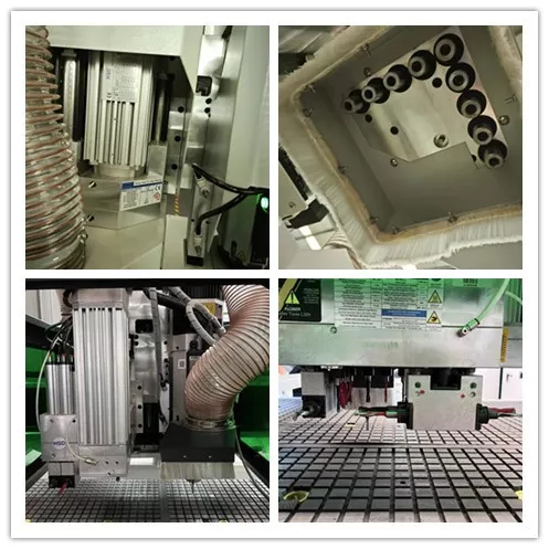 Panel furniture nesting cnc router machine with loading and unloading system