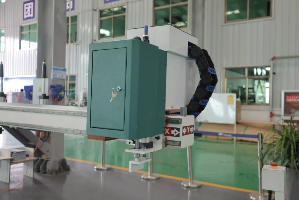 Panel furniture nesting cnc router machine with loading and unloading system