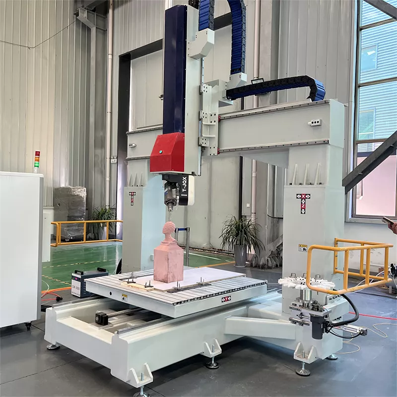 5-axis China CNC router machine for wood and metal