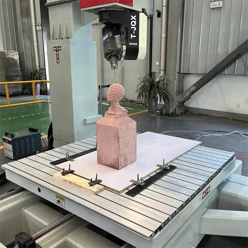 5-axis China CNC router machine for wood and metal