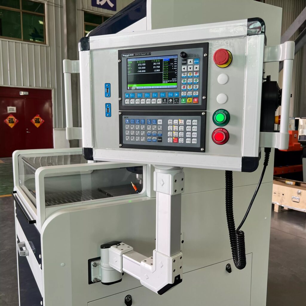 3-Axis High Precision Cnc Milling Machine with Aluminum
