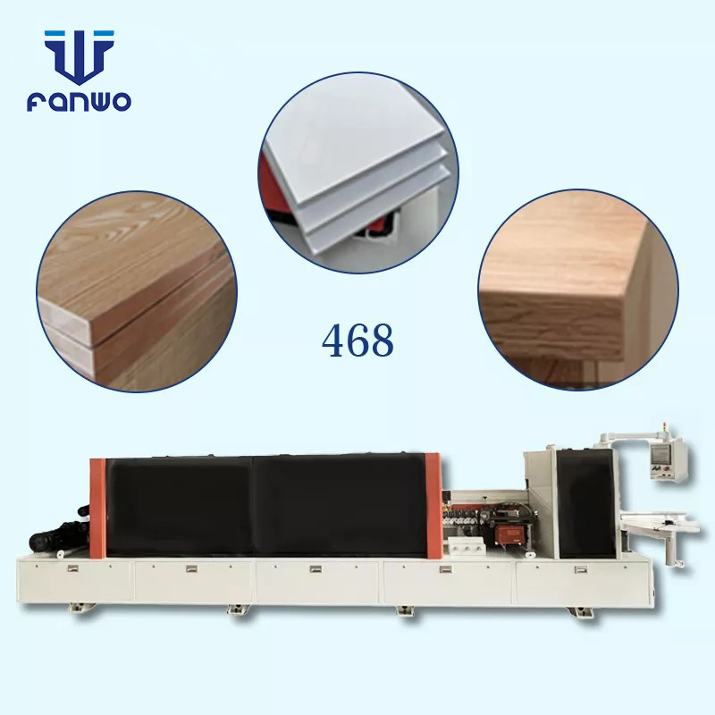 Curve pvc edge banding machine automatic