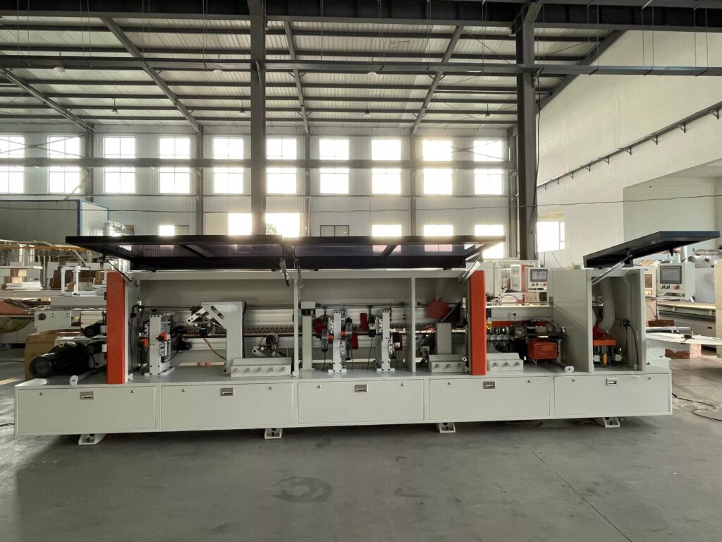 Curve pvc edge banding machine automatic