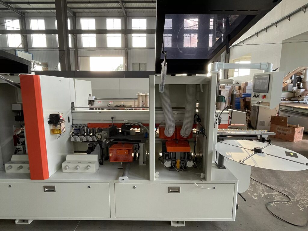 Curve pvc edge banding machine automatic