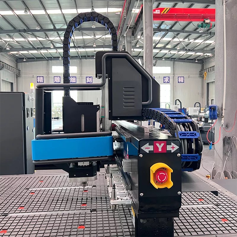 automatic tool change 3d cnc router atc for wood carving